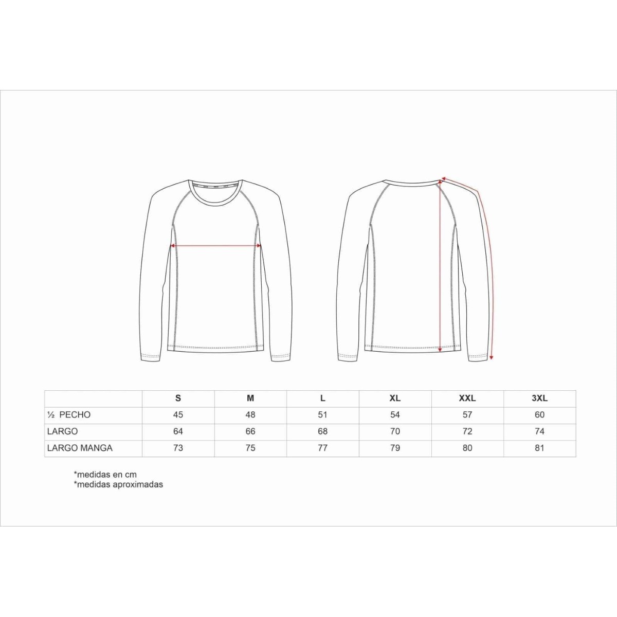 CAMISETA STRETCH MANGA RANGLAN