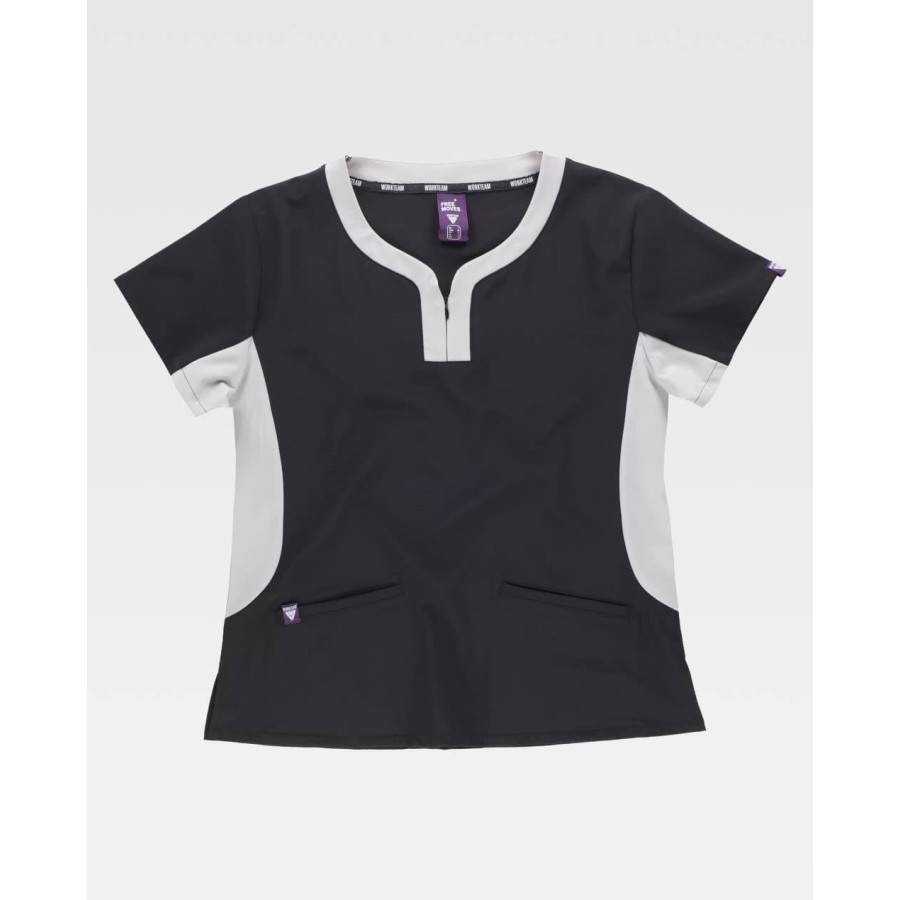 CASACA ELÁSTICA CUELLO CON CREMALLERA NEGRO