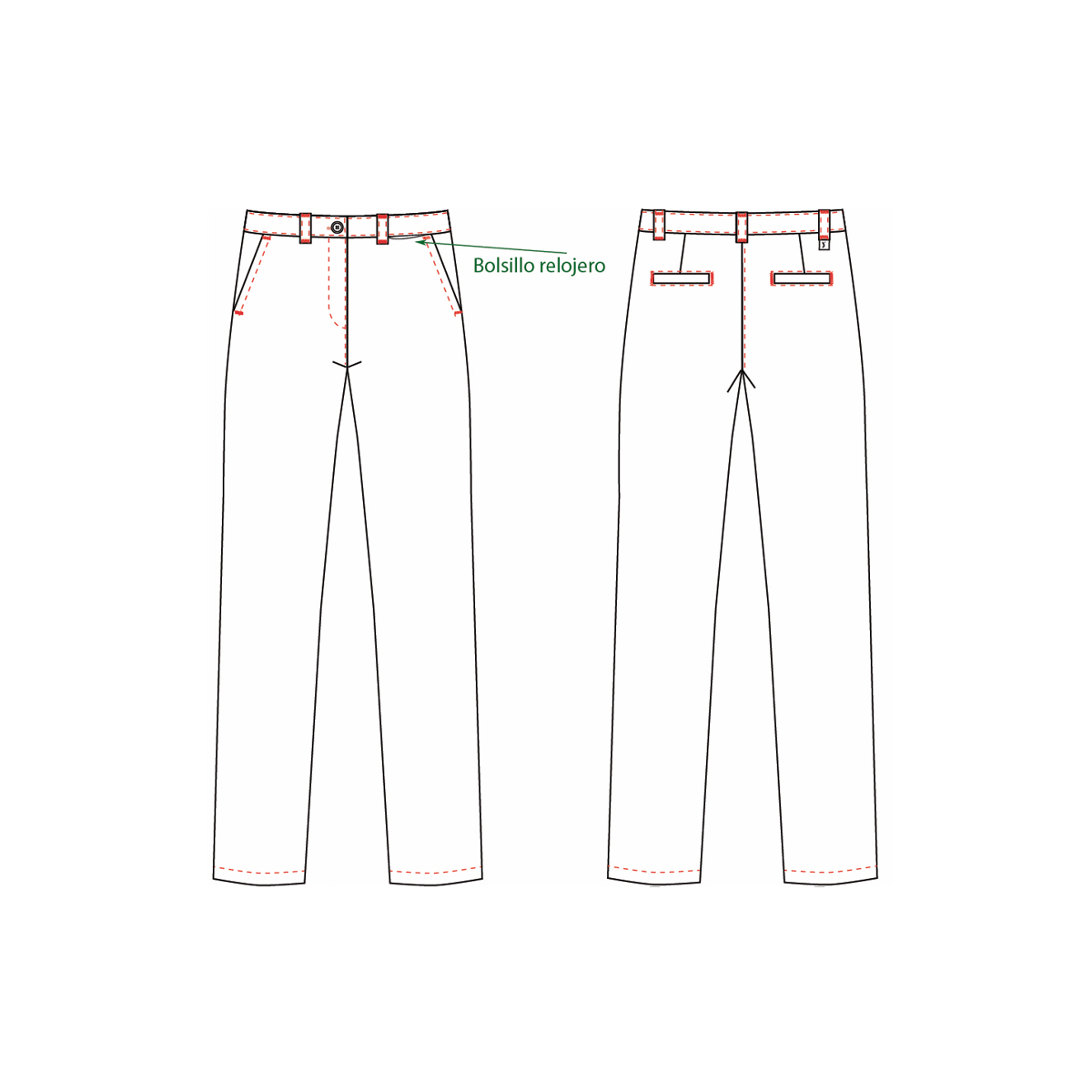 PANTALÓN CHINO MUJER CASUAL