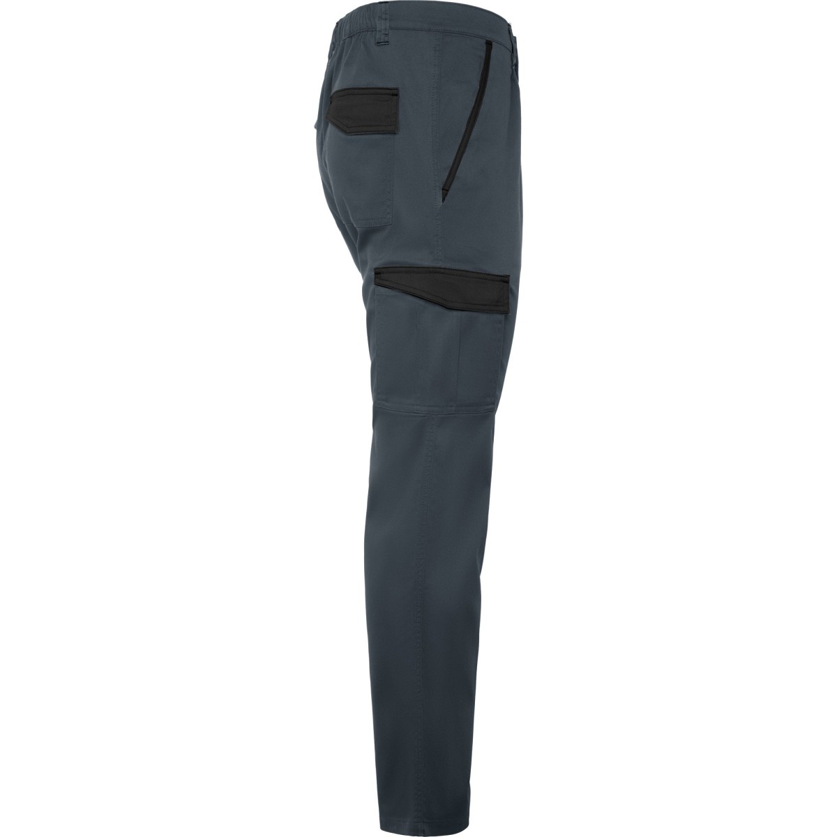 PANTALÓN MULTIBOLSILLOS ELÁSTICO COMBINADO