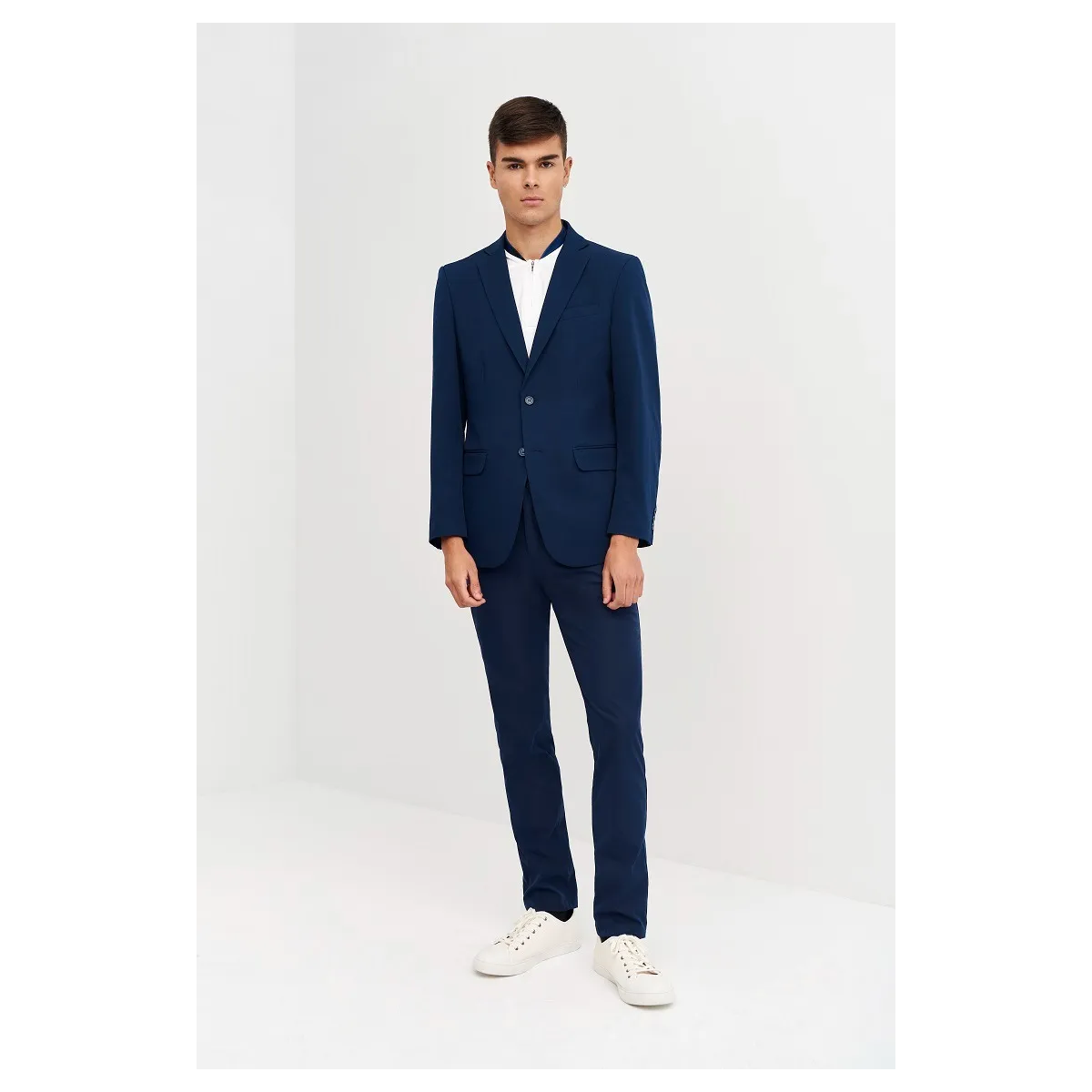 PANTALÓN DE VESTIR AJUSTADO ELÁSTICO