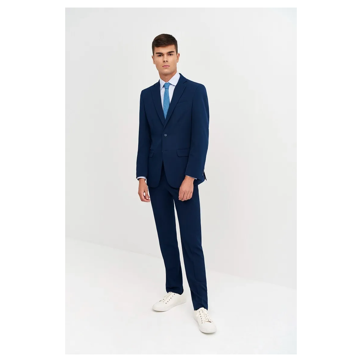 PANTALÓN DE VESTIR AJUSTADO ELÁSTICO