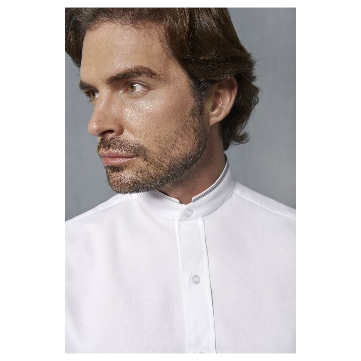 CAMISA MAO MANGA LARGA STRETCH