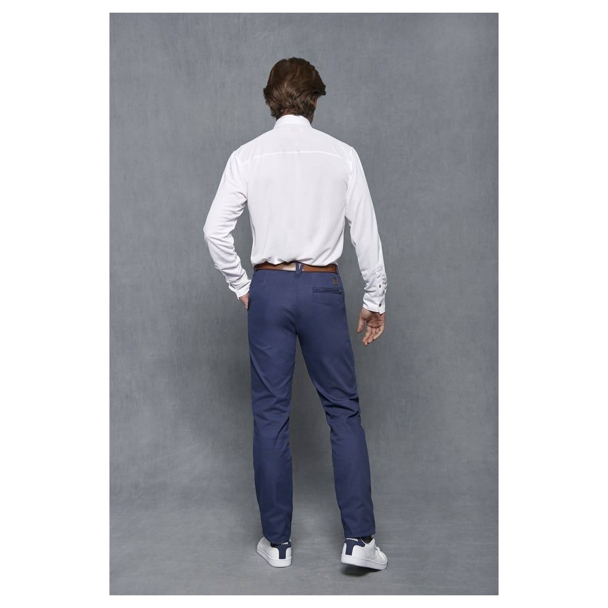 CAMISA ESTILO POLO MANGA LARGA