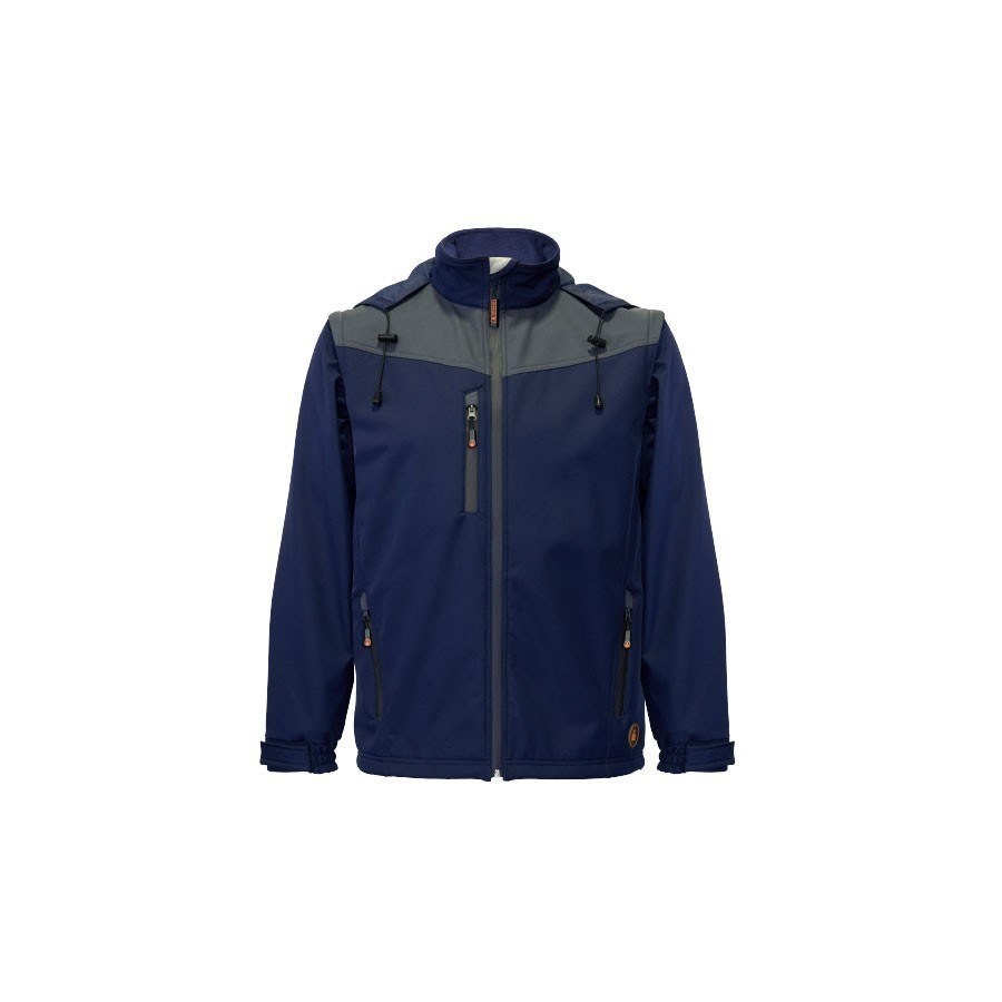 ⭐ SOFTSHELL MANGAS DESMONTABLES | Azules de Vergara