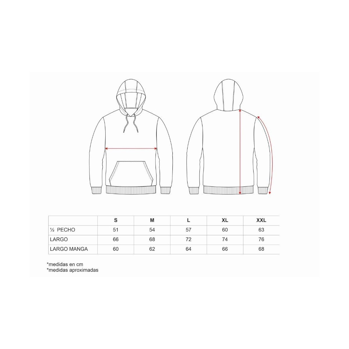 SUDADERA BÁSICA CON CAPUCHA