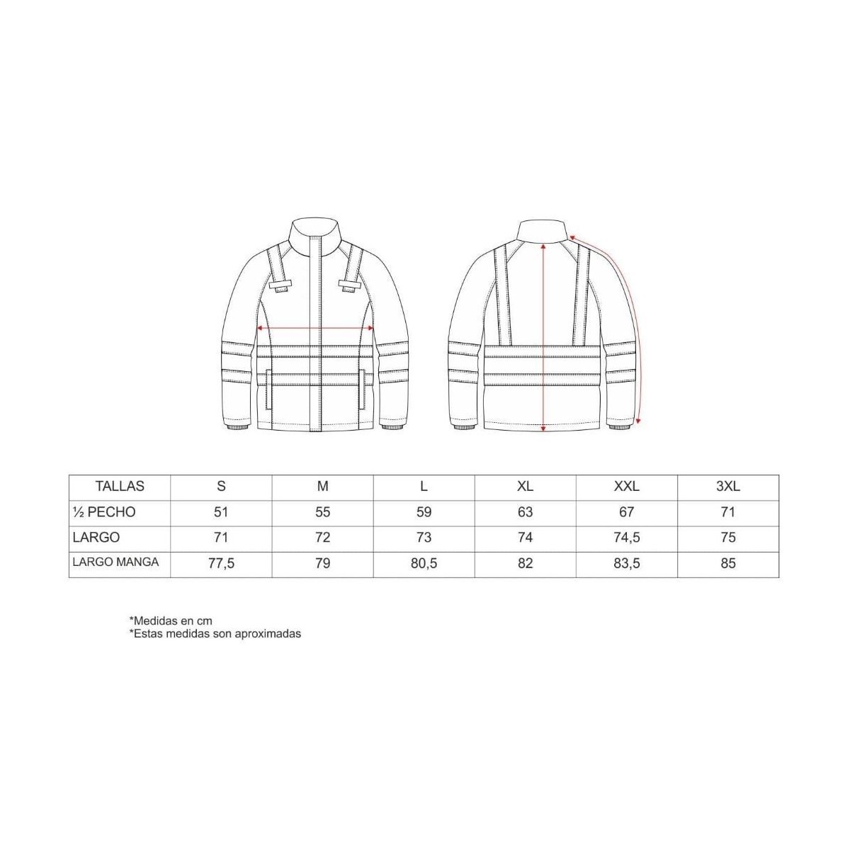 CHAQUETA IGNÍFUGA ESD AV