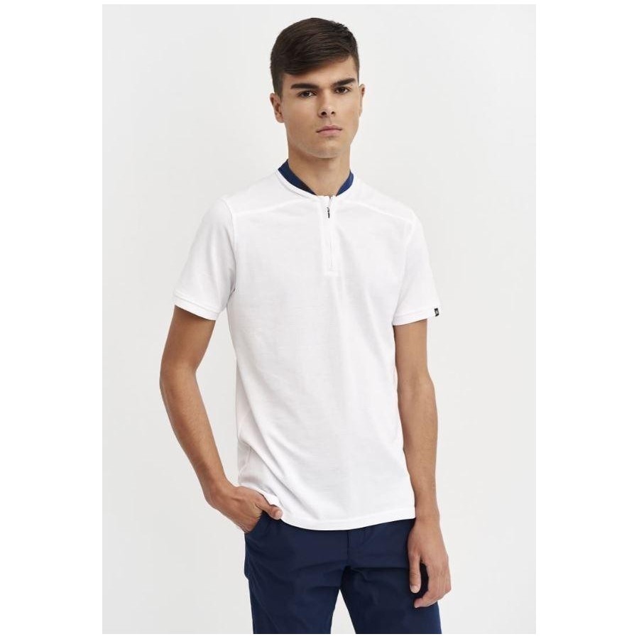 ⭐ POLO UNISEX CUELLO MAO MANGA CORTA | Azules de Vergara