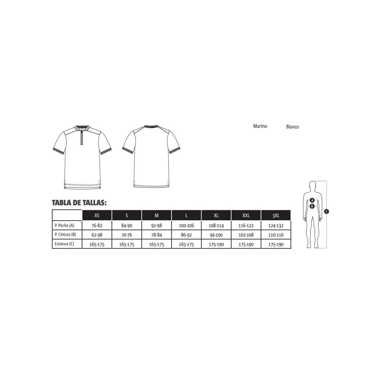 POLO UNISEX CUELLO MAO MANGA CORTA