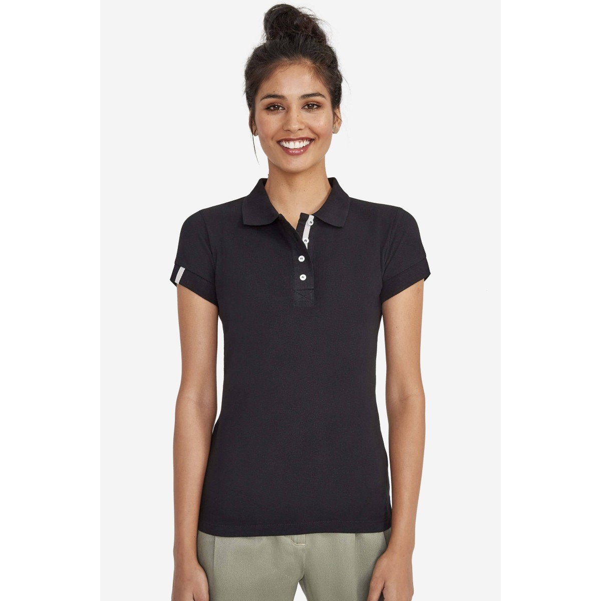 POLO MUJER 100% ALGODÓN PEINADO