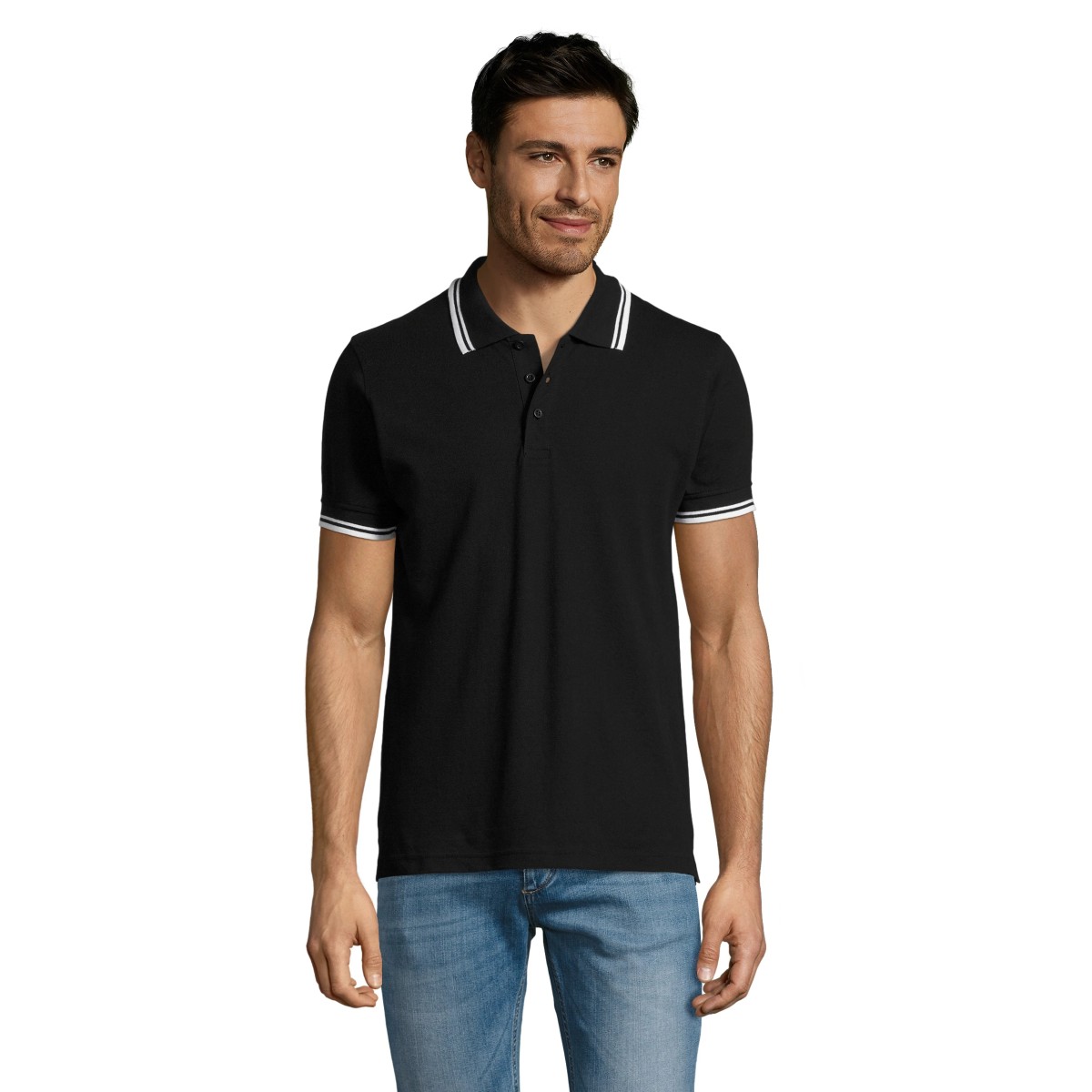 POLO HOMBRE ALGODÓN ESTILO MODERNO