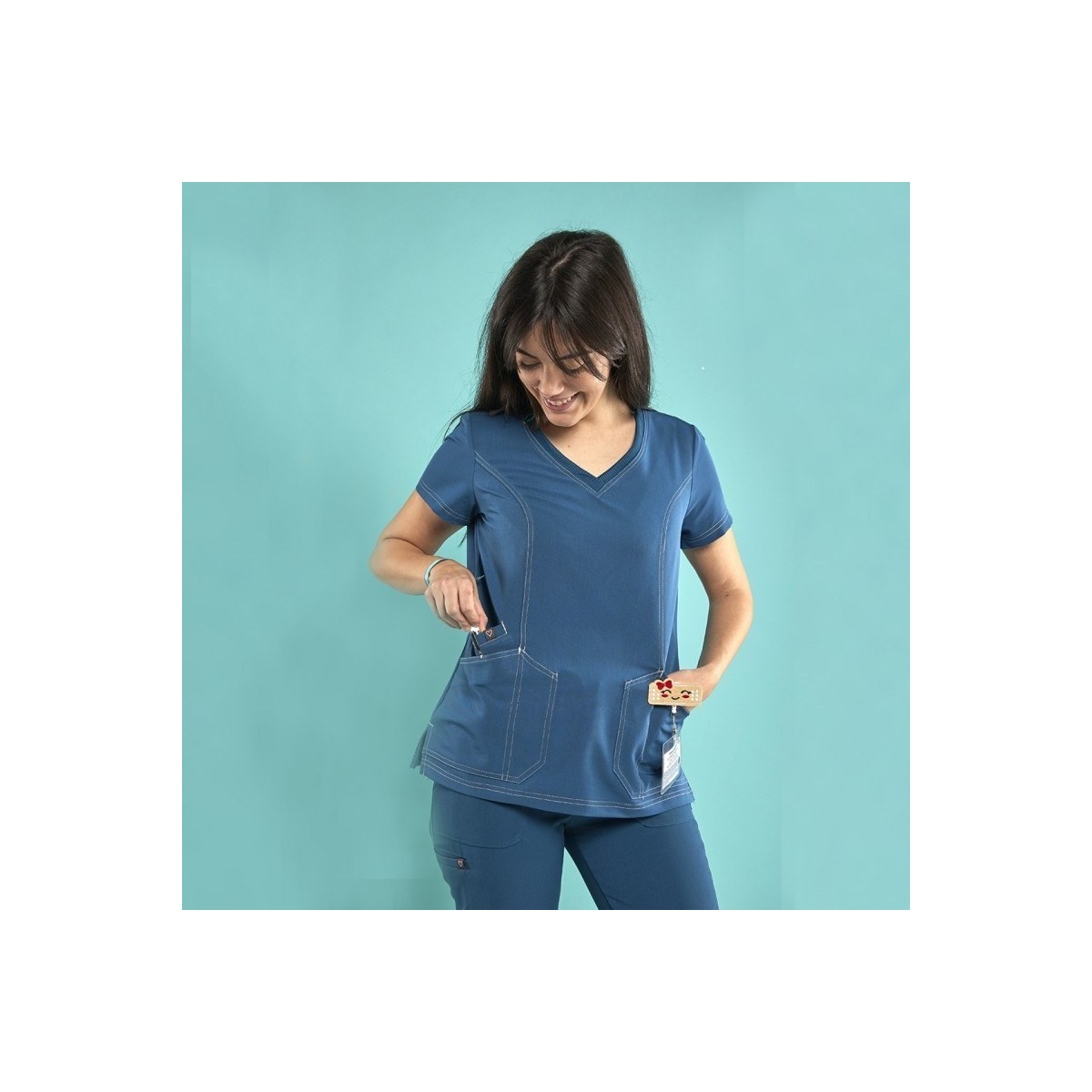 CASACA MUJER STRETCH MULTIBOLSILLOS