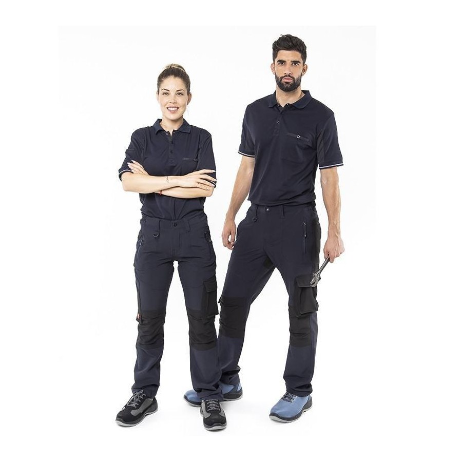 ⭐ PANTALÓN LABORAL UNISEX TRANSPIRABLE | Azules de Vergara