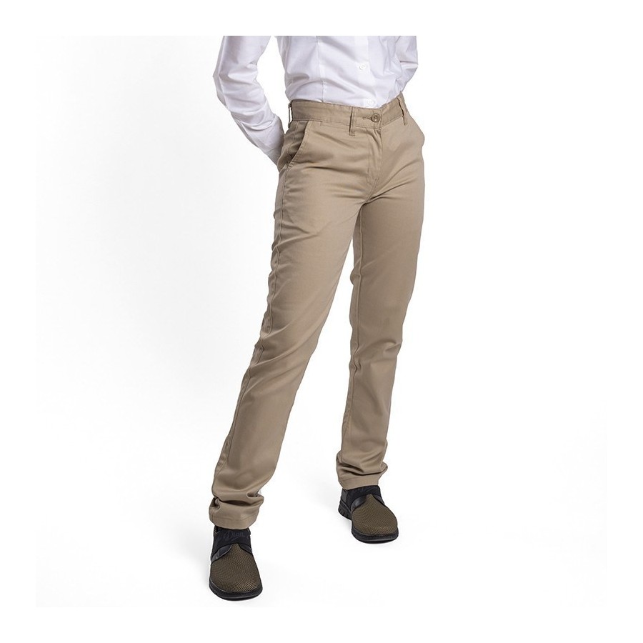 ⭐ PANTALON CHINO SEÑORITA ELASTICO | Azules de Vergara