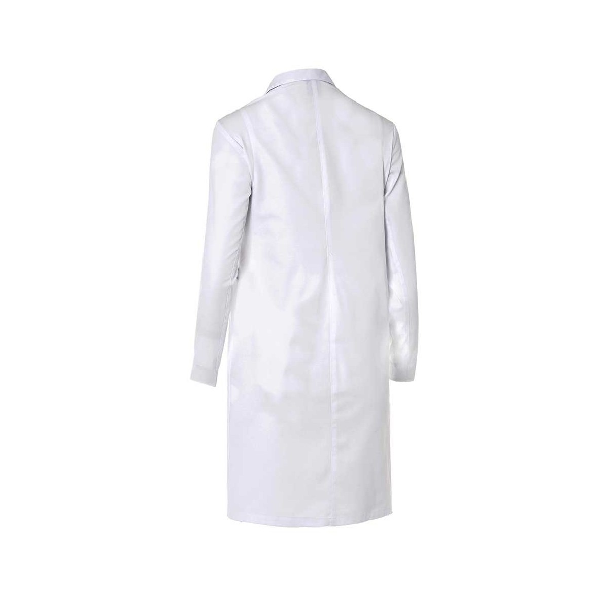 BATA MUJER BLANCA CON BOTONES
