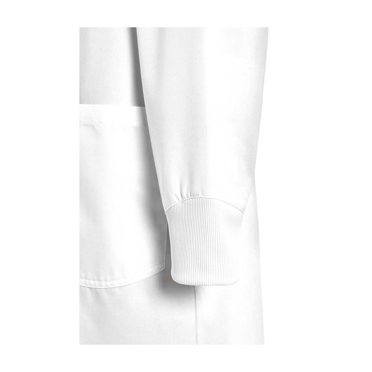 BATA HOMBRE BLANCA CON BOTONES