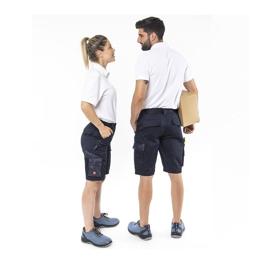 ⭐ BERMUDA MULTIBOLSILLOS UNISEX | Azules de Vergara