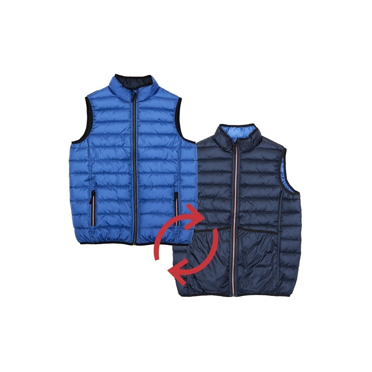 CHALECO REVERSIBLE ULTRA LIGERO