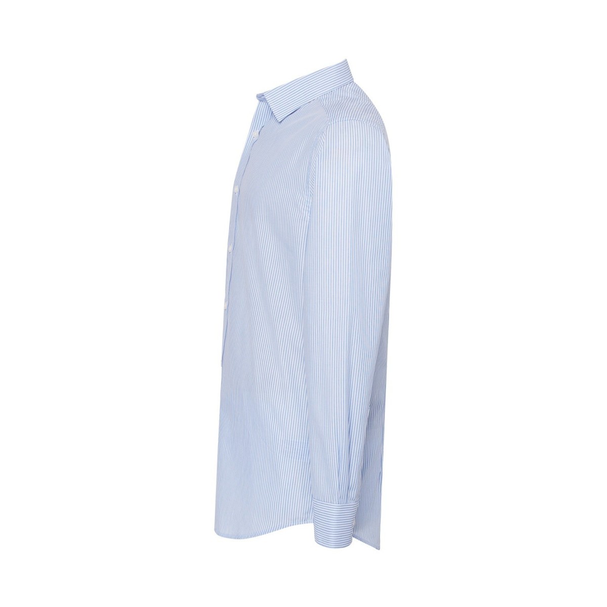 CAMISA CASUAL DE RAYAS MANGA LARGA
