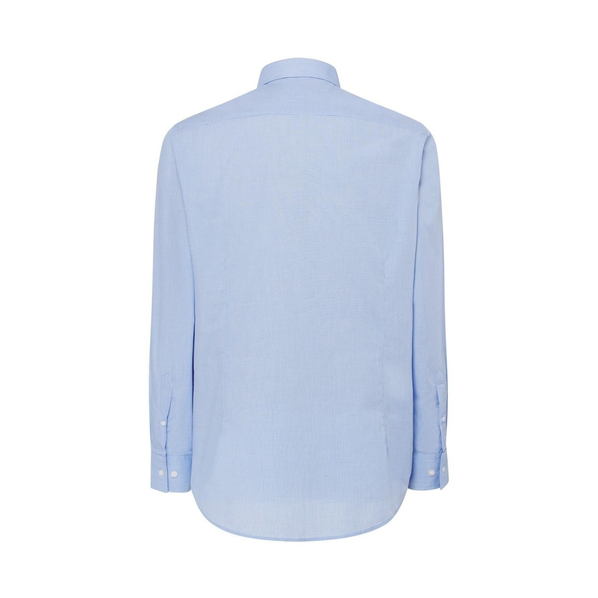 CAMISA CASUAL DE CUADRITOS MANGA LARGA
