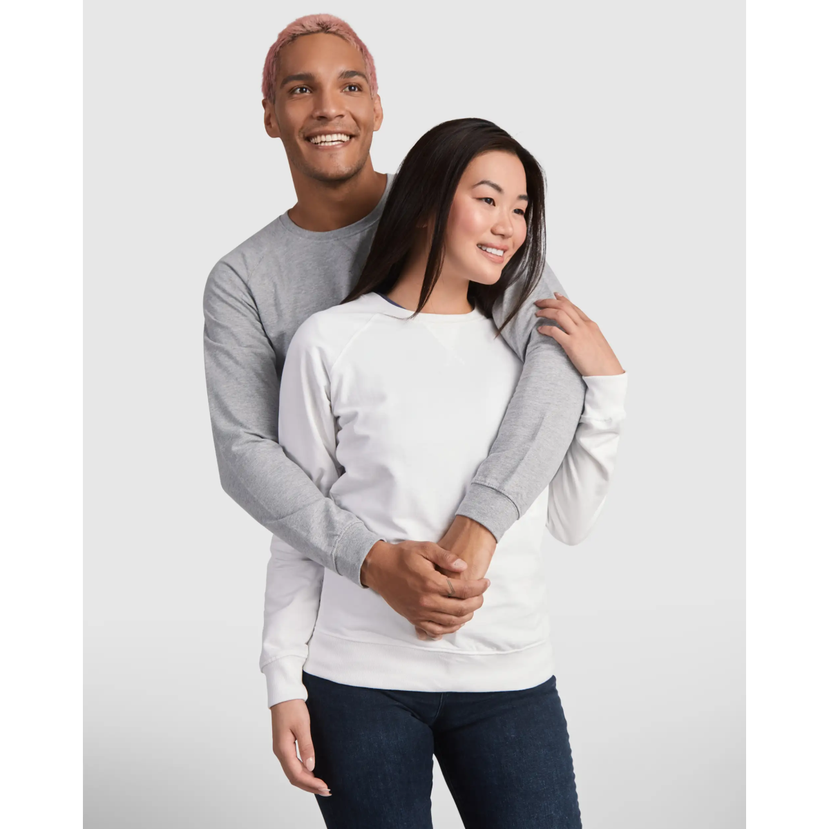 SUDADERA SLIM FIT MANGA RANGLAN