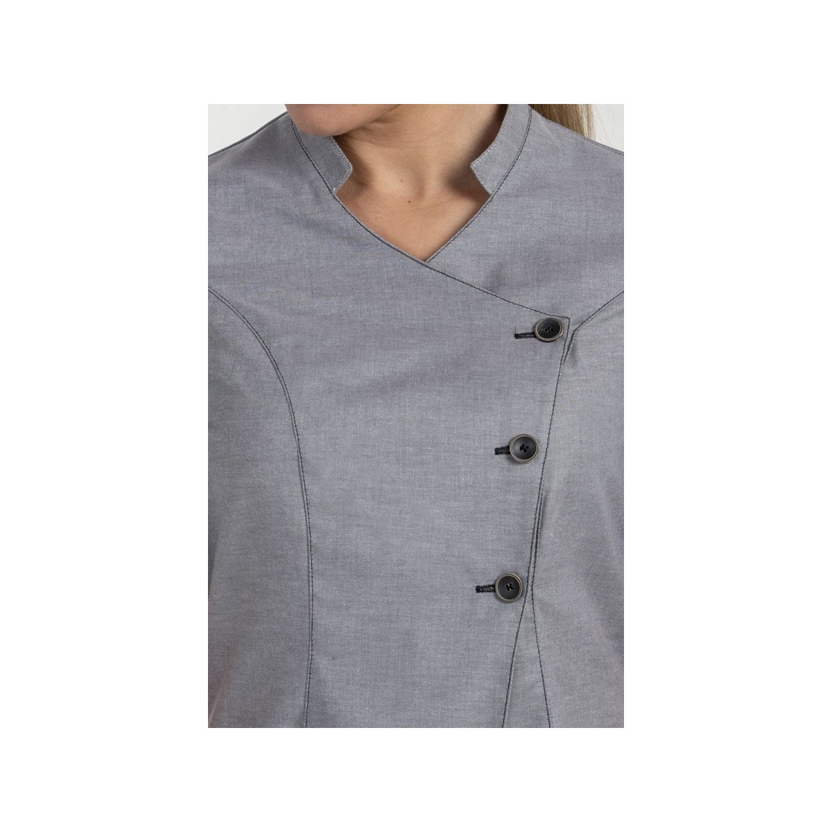 CHAQUETA CRUZADA BOTONES