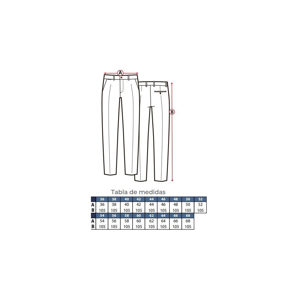 PANTALON STRETCH CHICO