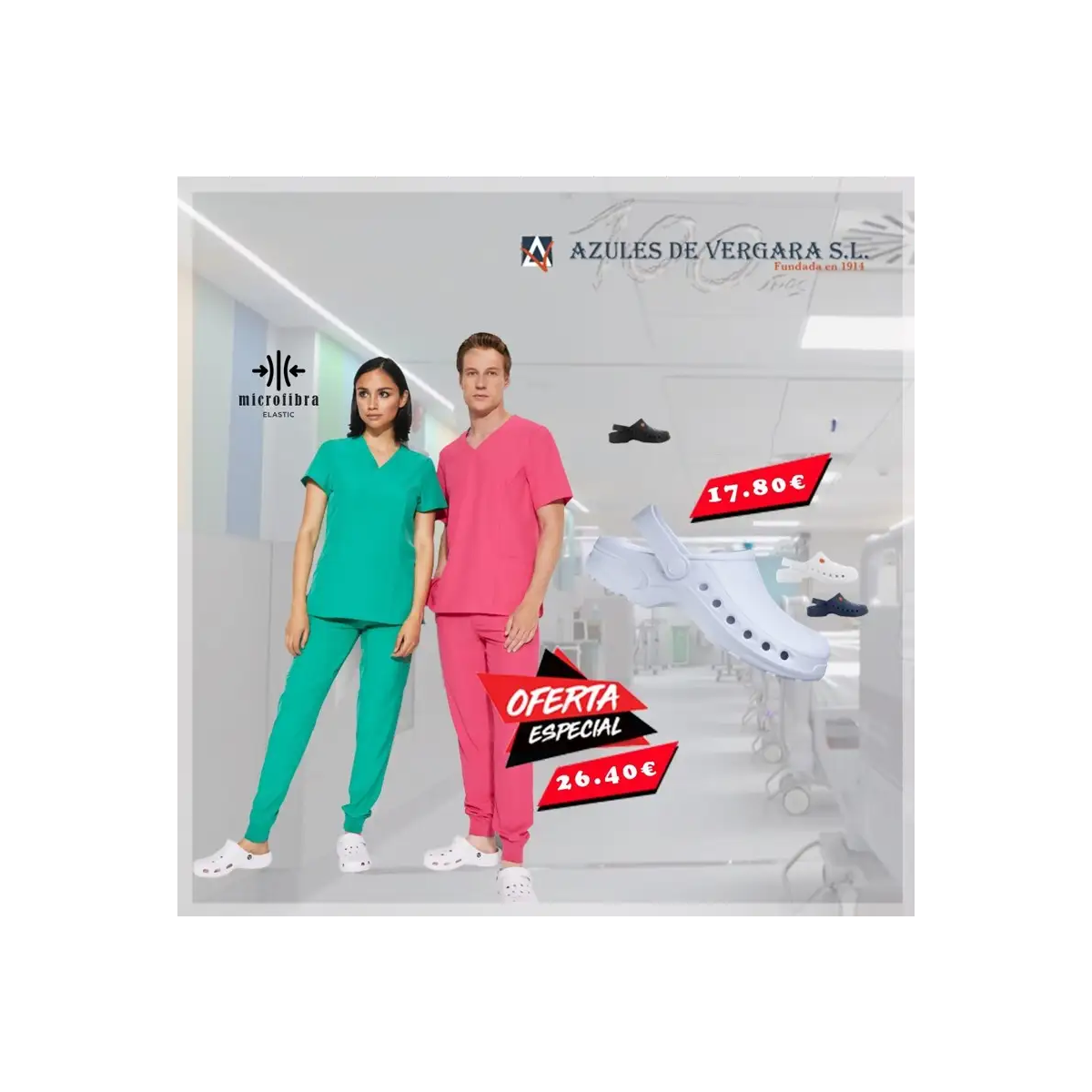 PACK PIJAMA SANITARIO MICROFIBRA