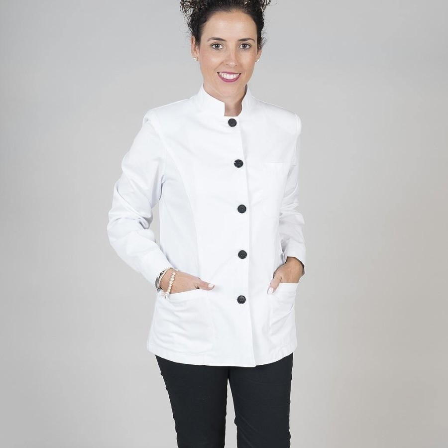 CHAQUETA MUJER CUELLO TIRILLA