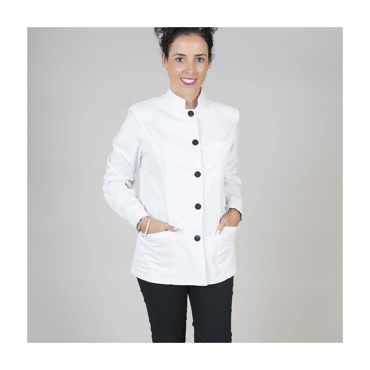 CHAQUETA MUJER CUELLO TIRILLA