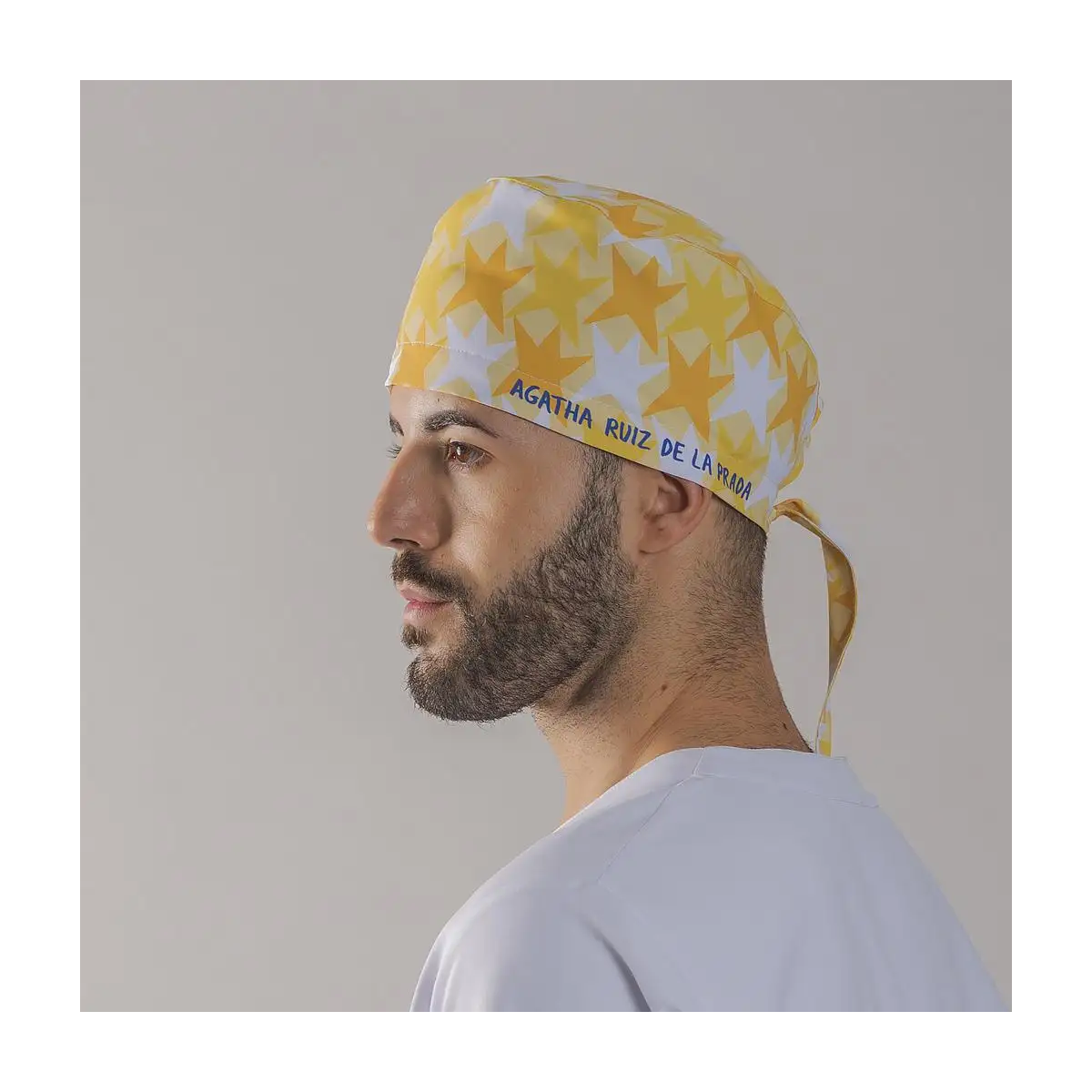 GORRO TIRAS COMETA AMARILLO AGATHA