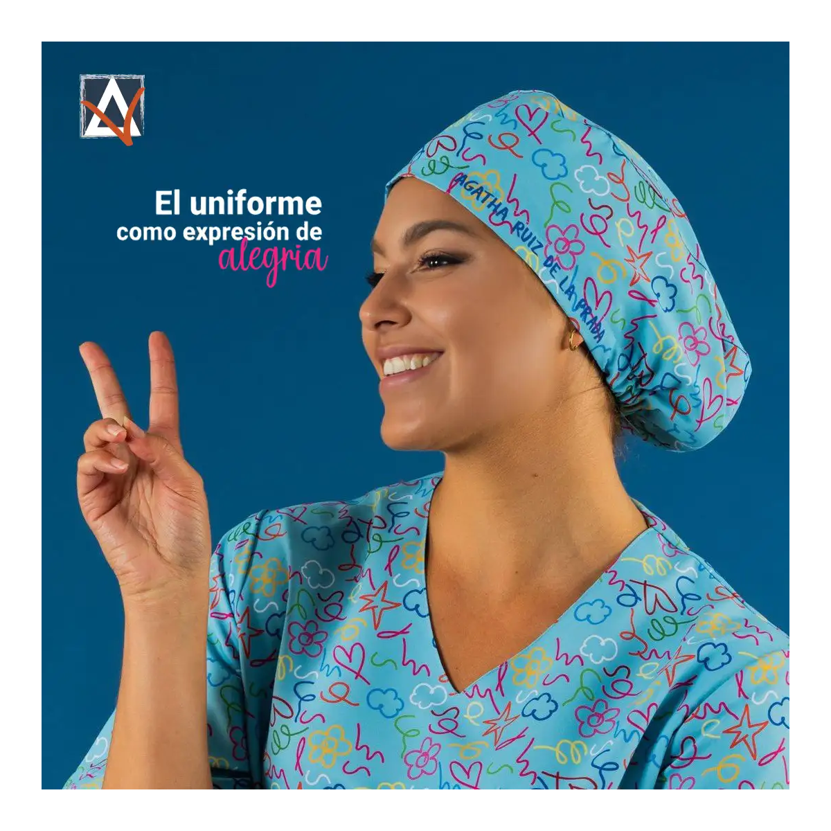 GORRO GOMA PINCELADA AGATHA