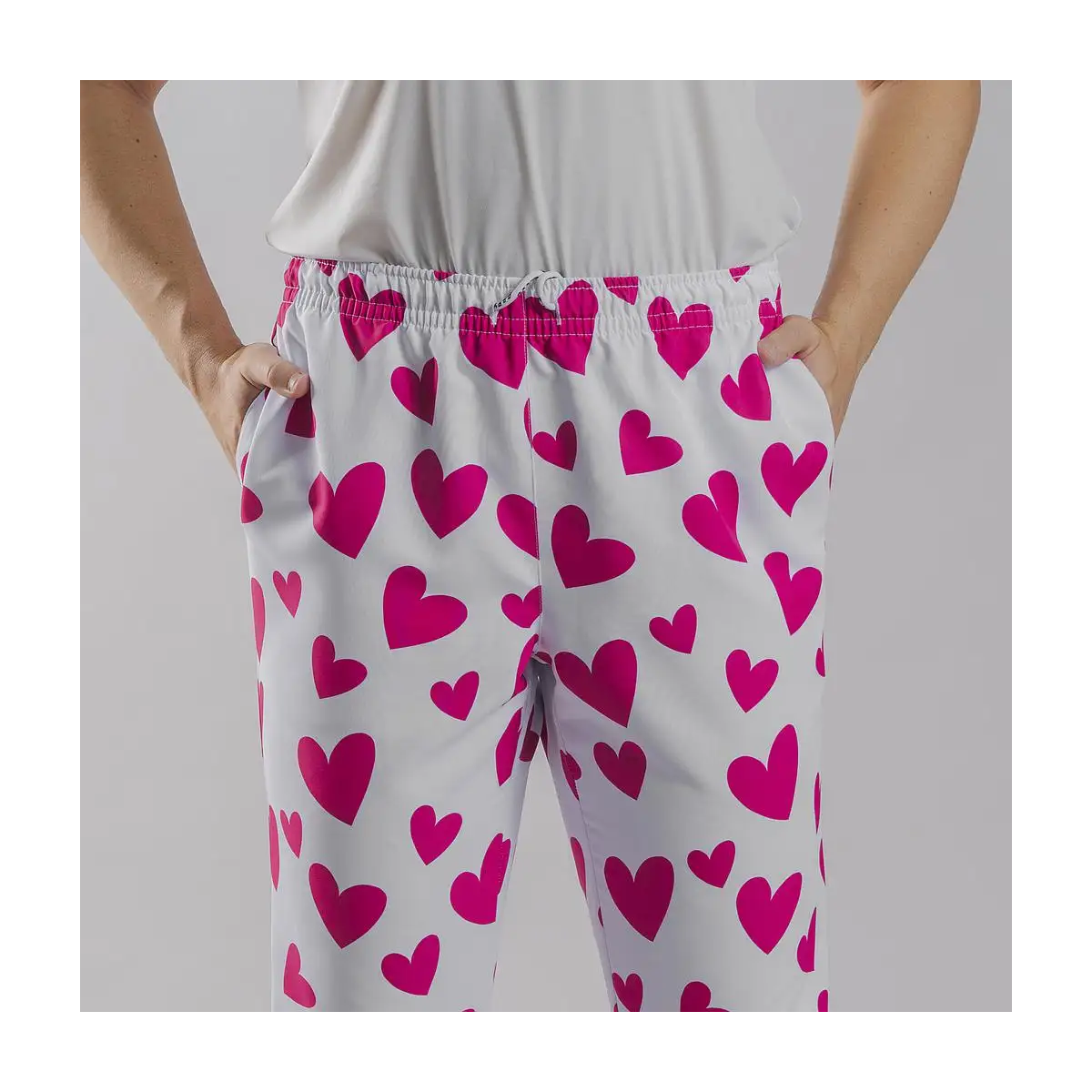 PANTALON CORAZÓN ROSA AGATHA