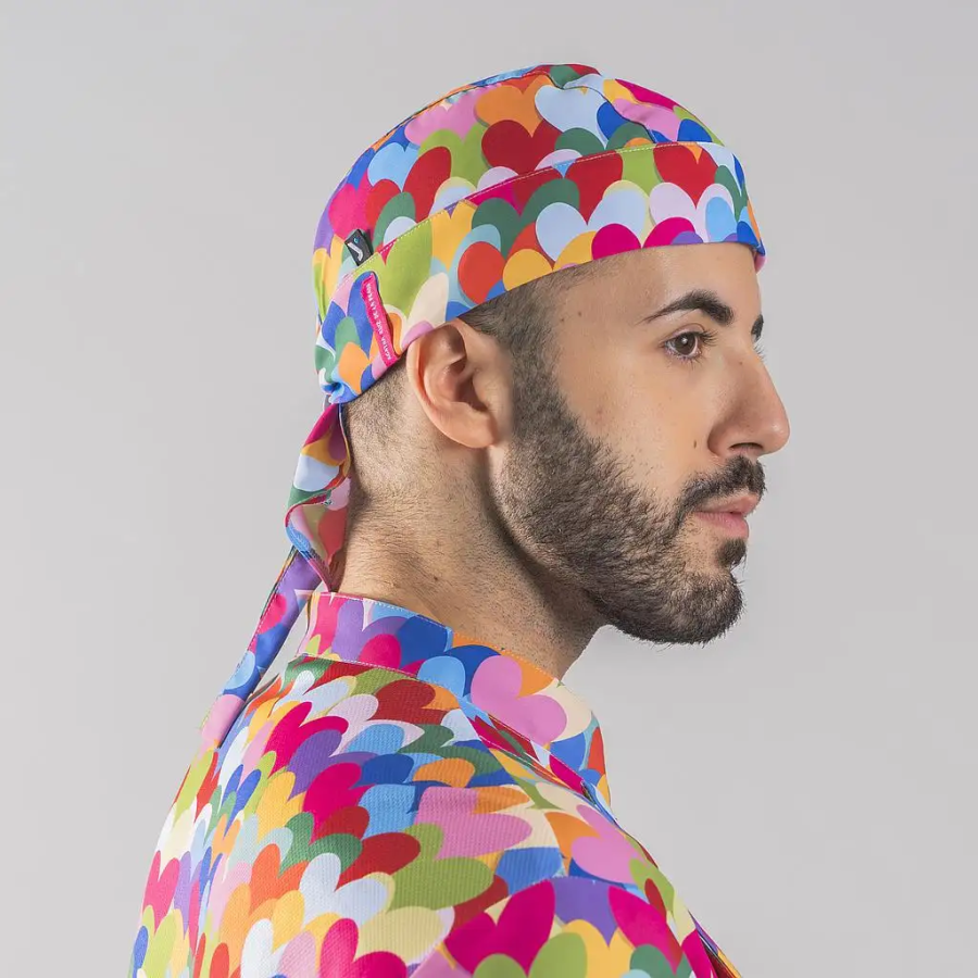 ⭐ GORRO PIRATA CORAZON MULTICOLOR AGATHA | Azules de Vergara