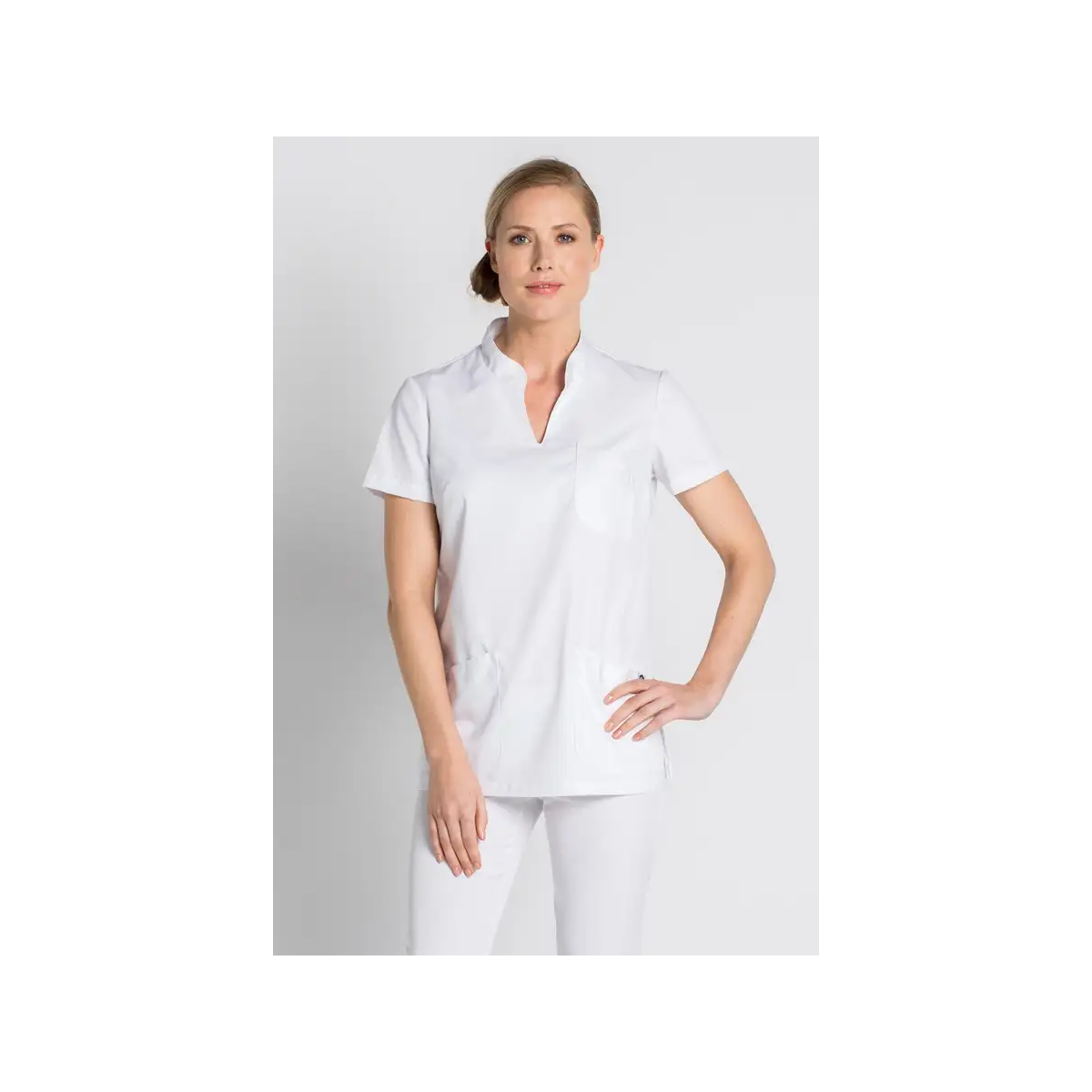 CASACA M/CORTA CUELLO MAO