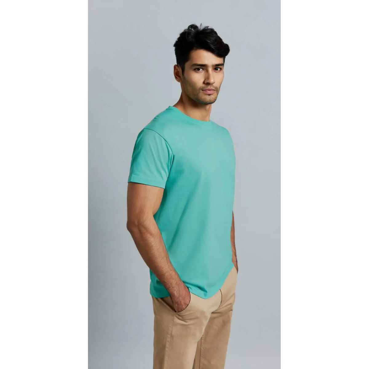 CAMISETA M/C 100% ALGODÓN TACTO SUAVE