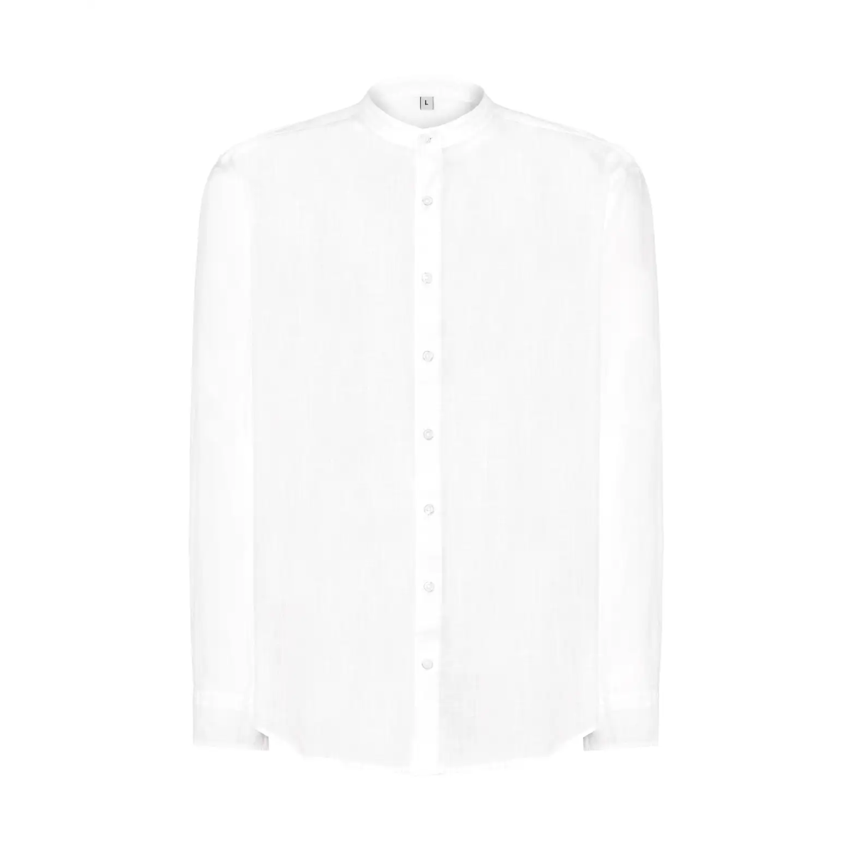 CAMISA MANGA LARGA CUELLO MAO DE VERANO