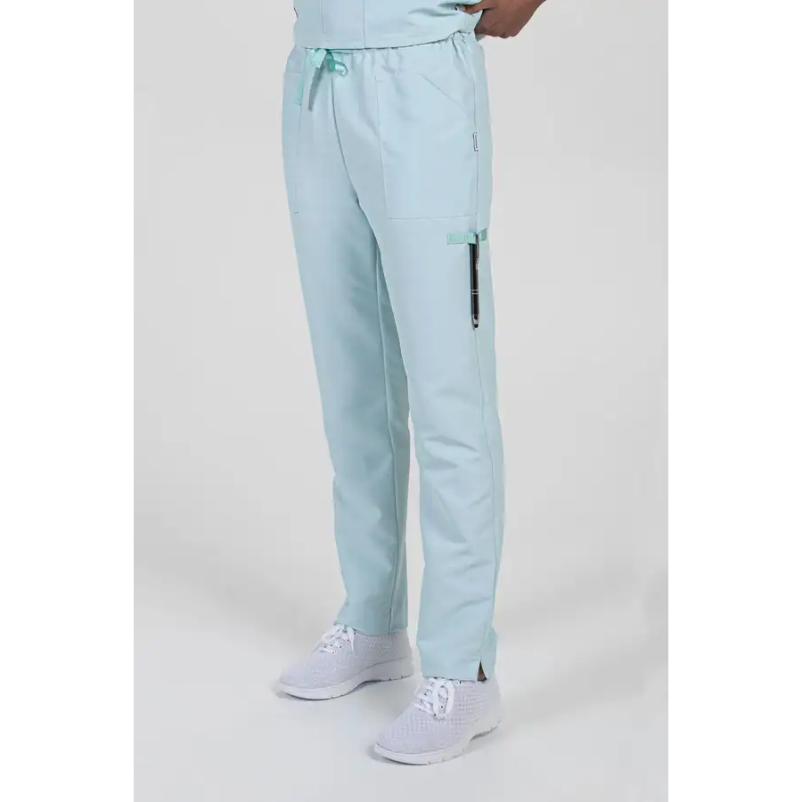 PANTALÓN MICROFIBRA CON CINTA EN CINTURA