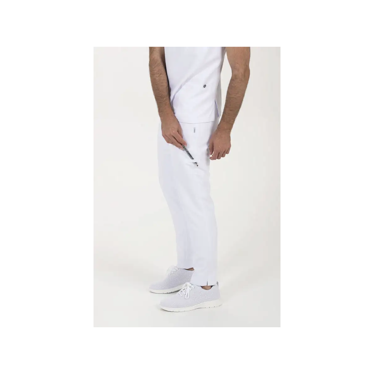 PANTALÓN MICROFIBRA CON CINTA EN CINTURA