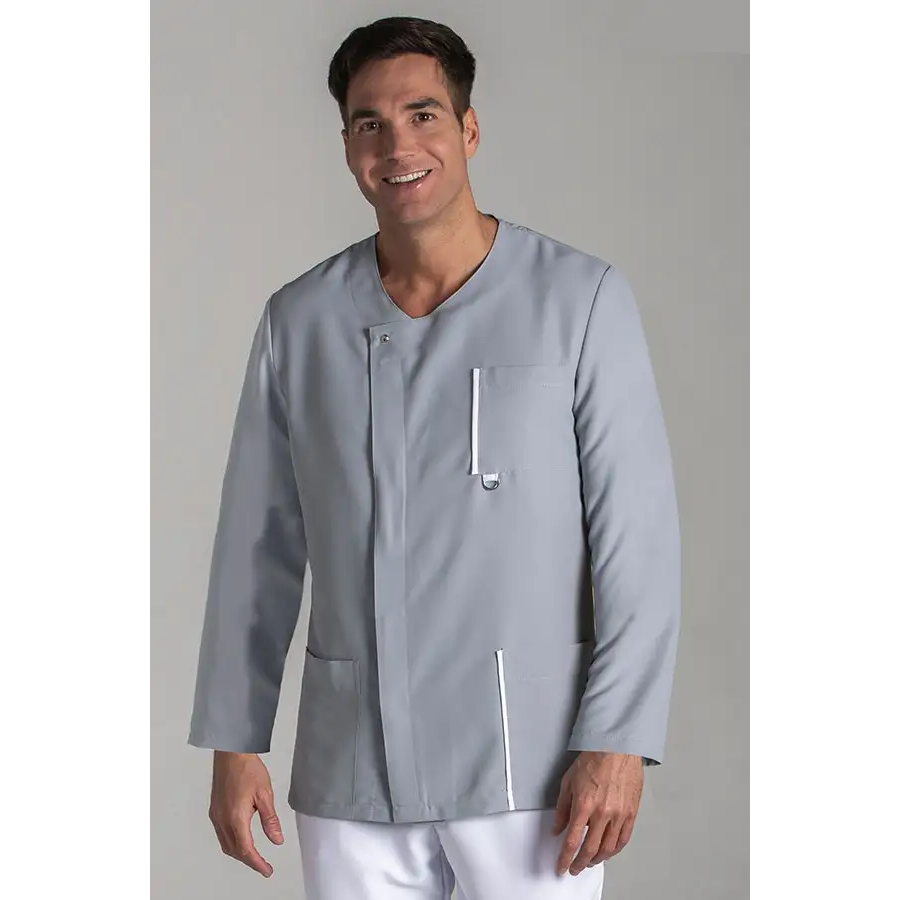 CHAQUETA SANITARIA M/L MICROFIBRA