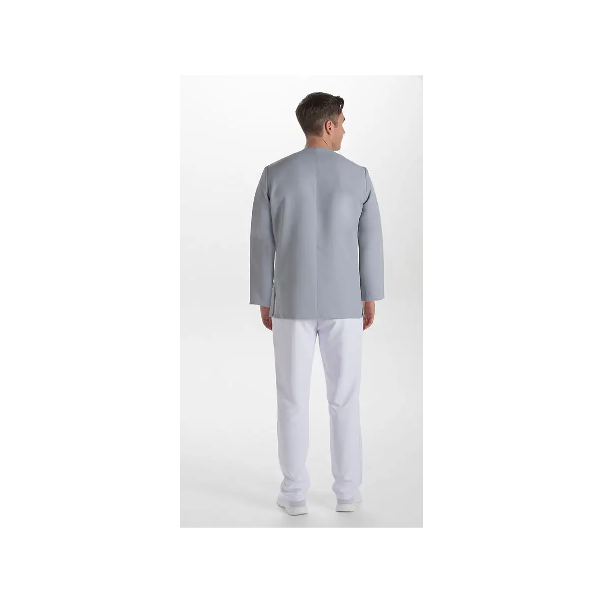 CHAQUETA SANITARIA M/L MICROFIBRA