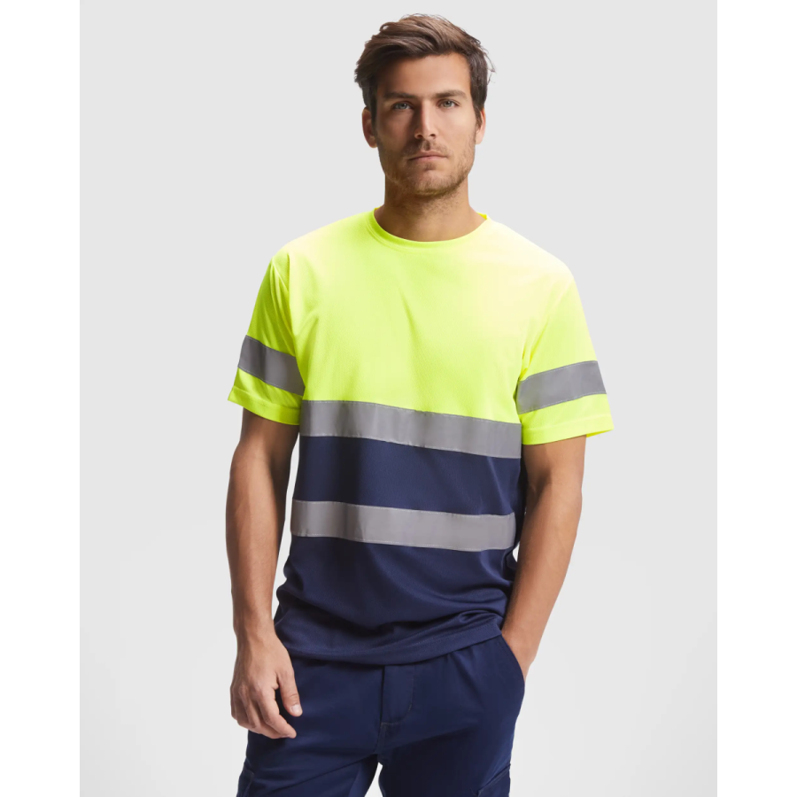 CAMISETA REFLECTANTE MANGA CORTA