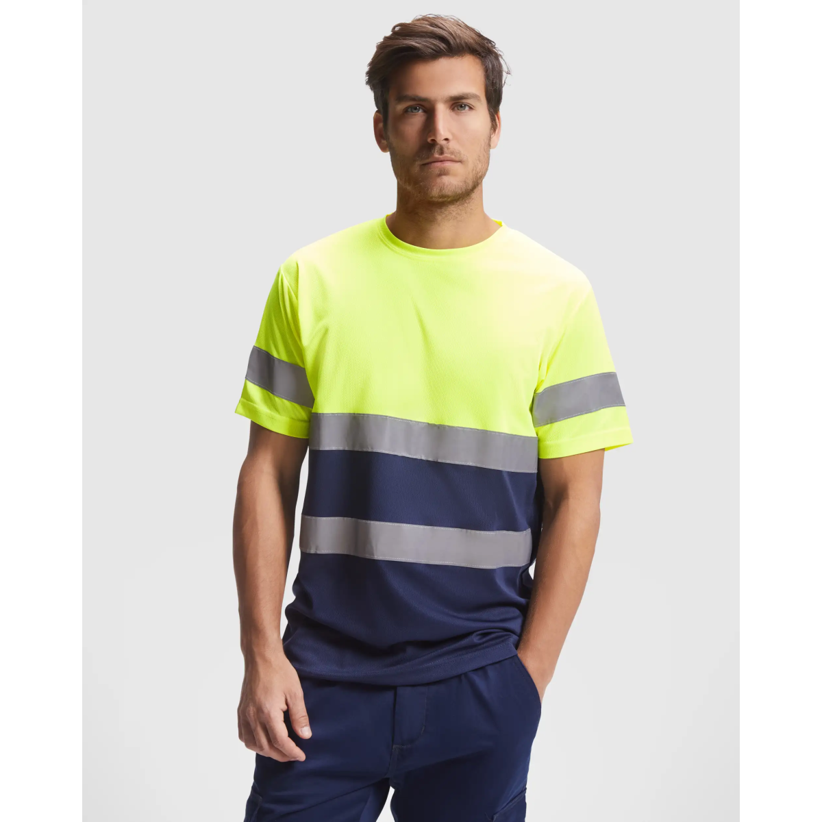 CAMISETA REFLECTANTE MANGA CORTA