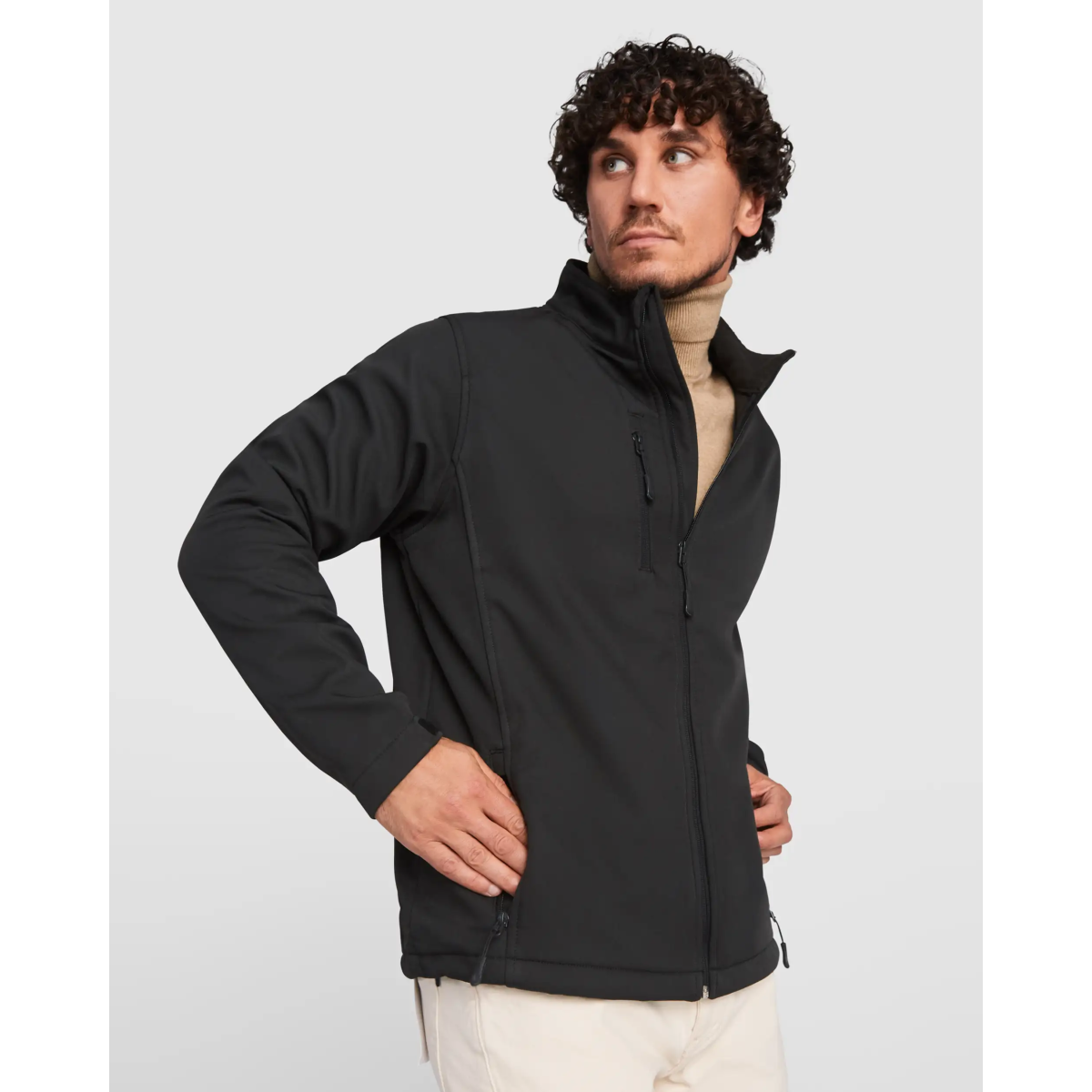 SOFTSHELL CON FORRO MICROPOLAR