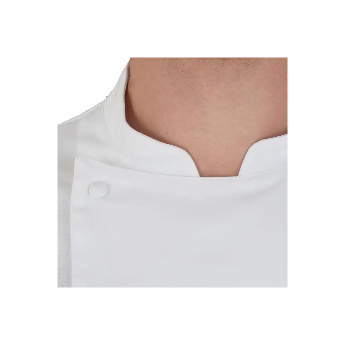 CHAQUETA COCINA CUELLO MAO