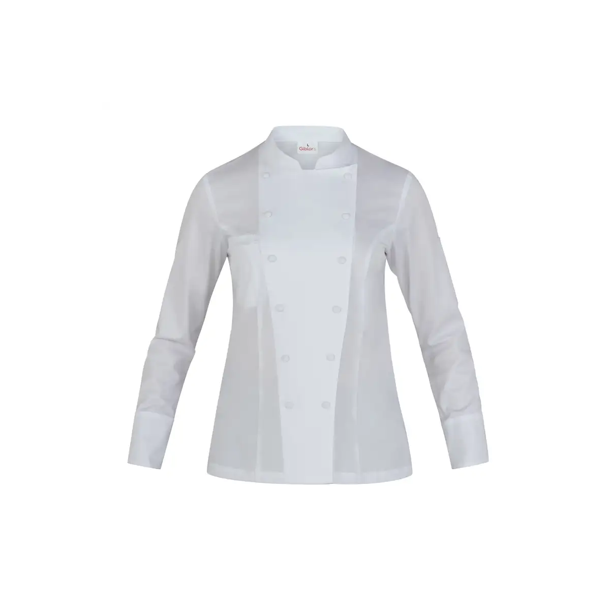 CHAQUETA COCINA MUJER CUELLO MAO