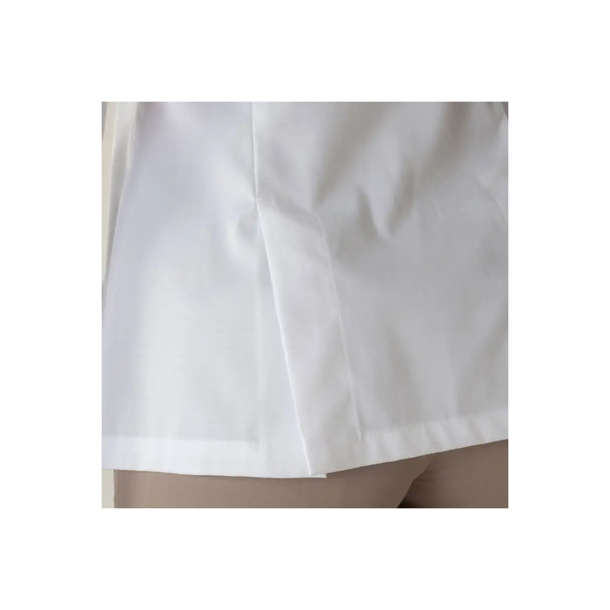 CHAQUETA COCINA MUJER CUELLO MAO