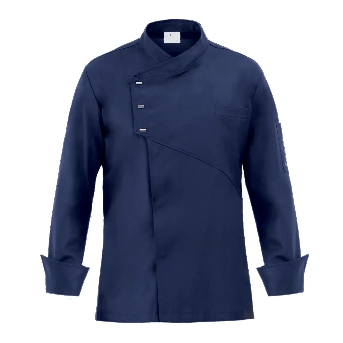 CHAQUETA COCINA CON CORCHETES