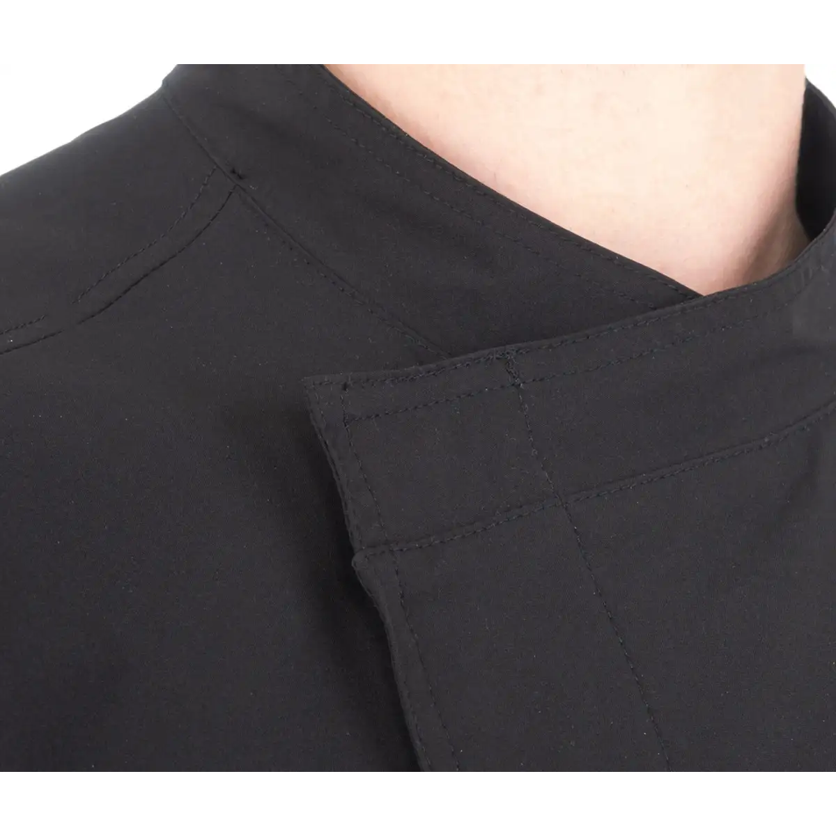 CHAQUETA COCINA SLIM FIT MANGA CORTA