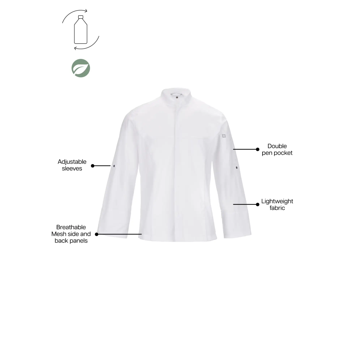 CHAQUETA COCINA HOMBRE